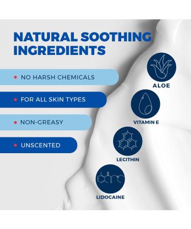 Clinical Resolution Numb Master 5% Lidocaine Numbing Cream Maximum Strength Topical Anesthetic, Fast-Acting Pain Relief Burn Itch with Aloe Vera & Vitamin E, 4.2 oz - Buy Online on GoSupps.com