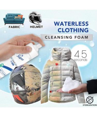 Xmiral Cleansing Agent Foam Waterless Clothing Multi-purpose Rinse- Liquid150ML Cleaning Supplies Automotive Carpet White One Size - Buy Online on GoSupps.com