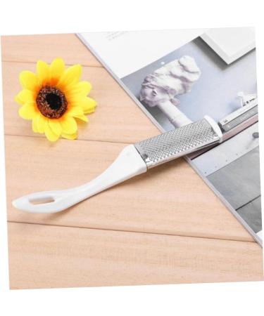 Healeved Foot Pedicure Tools Foot Tool Pedicure Tools for Feet Handle Foot Pedicure Pedicure File Tool Double-Side Foot Sandpaper Tool White Foot File Double Sided - Buy Online on GoSupps.com