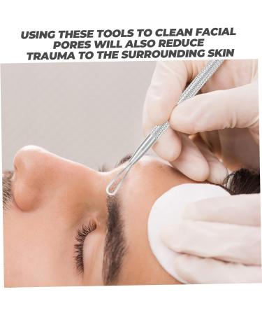 Healeved 1 Set Blackhead Removal Tool Wear Resistant Remover Needle Reusable Remover Portable Household Stainless Blackhead Tool Compact Blackhead Tool - Buy Online on GoSupps.com