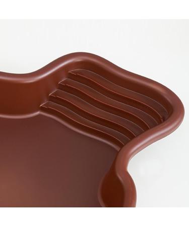 rockible Reptile Bathing Pool Turtle Bath with Ramp Tortoise Feeder Tortoise Water Dish for Tortoise Chameleon Hamster Scorpion Gecko Without Hose - Buy Online on GoSupps.com
