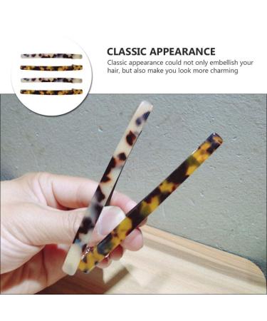 French Patent Hair Clip Set - 4 Medium Automatic Hairpins for Women | Removable Inner Rods - Buy Online on GoSupps.com