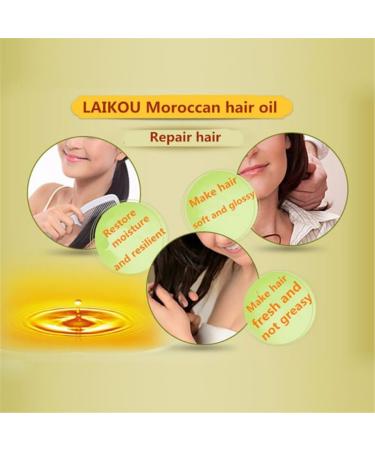 1Bottle Moroccan Argan Oil Deep Moisturizing Hair Conditioner Leave-in Hair Care Essential Oil Organic Stimulate Hair Growth Treatment hair argon oil - Buy Online on GoSupps.com