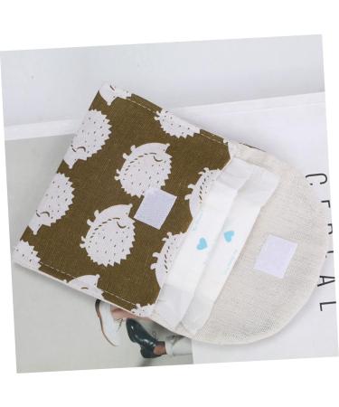 6pcs Healeved Napkin Storage Bag Organizer for Menstrual Pads & Makeup - Cute Purse Pouch - Buy Online on GoSupps.com