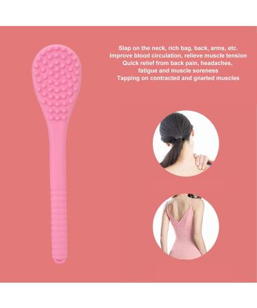 Manual Massage Hammer Anggrek Long - Dual-Sided Back Tapper for Muscle Relief & Relaxation | Pink Body Massager - Buy Online on GoSupps.com