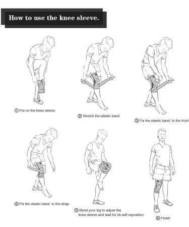 NTRH Adjustable Knee Brace for Arthritis, ACL, Meniscus Tear - Blue-3XL | Sports Knee Support for Men and Women - Buy Online on GoSupps.com