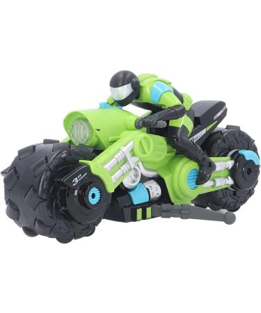 Remote Control Motorcycles RC Motorcycle 360 Degree Stunts Sturdy Body and Transmitter 114.8ft Remote Control Distance for Outdoor Green - Buy Online on GoSupps.com