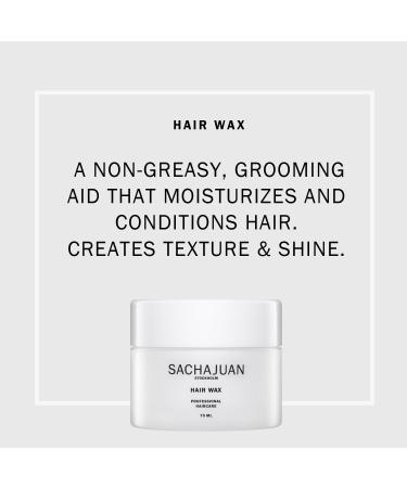 SachaJuan Hair Wax Pomade 75ml - Styling and Hold for All Hair Types - Buy Online on GoSupps.com