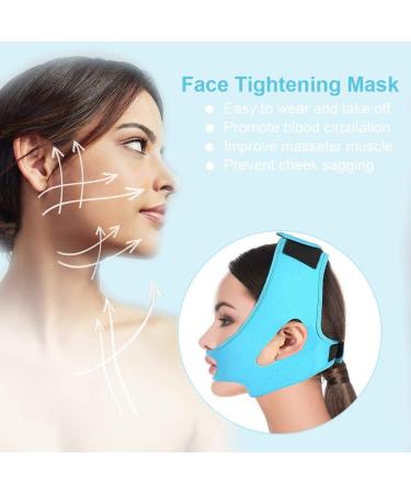 V Line Mask - Anti-Wrinkle Facial Bandages for Firming & Lifting Reduce Double Chin & Tighten Skin - Buy Online on GoSupps.com