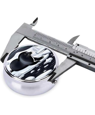 Seals On Iceround Pill Box 3 Compartment Travel Pill Organizer | Portable Pill Box for Easy Travel - Buy Online on GoSupps.com