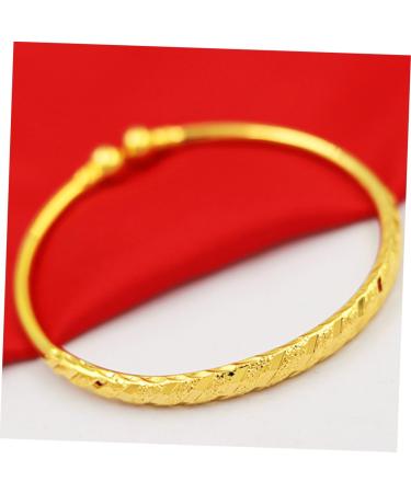 VALICLUD 3 Pcs Couple Gifts Open Bracelets Gold Cuff Bangle Charm Bracelet For Couples Birthday Bangle Gifts Bond Bracelets for Bangles The Gift Golden Bracelet Ladies Friendship To Open - Buy Online on GoSupps.com