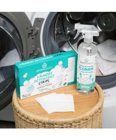 Eco-Friendly Laundry Detergent Strips | 60 Sheets for Color & White Loads | Stain Fighting & Fresh Scent - Buy Online on GoSupps.com