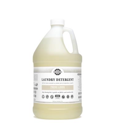 Laundry Detergent Concentrated Natural Hypoallergenic Formula Gentle on Skin up to 256 Loads (Fresh Linen (Fragrance))