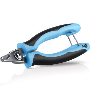 Bluepet Krallensch n Professional Claw Scissors for Small Dogs & Cats - Ergonomic Angled Head with Nail File | Ideal for Small to Medium Claws - Buy Online on GoSupps.com