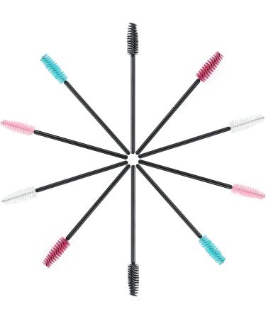 50 PCS G2PLUS Multi-Colored Eyelash Brushes Spoolies - Disposable Mascara Wands for Eyelash Extensions - Buy Online on GoSupps.com