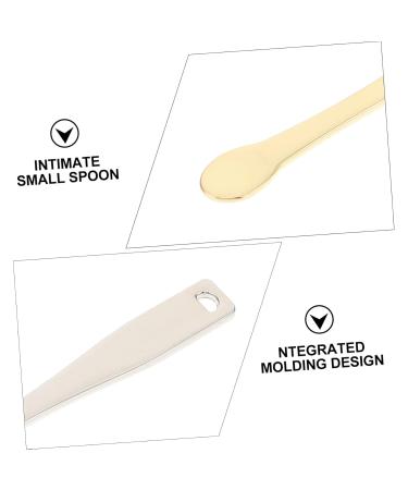 FRCOLOR 18 Pcs Electroplating Cream Spoon Set - Metal Eye Cream Applicator & Facial Mask Spatula - Zinc Alloy Makeup Tools for Skincare - Buy Online on GoSupps.com