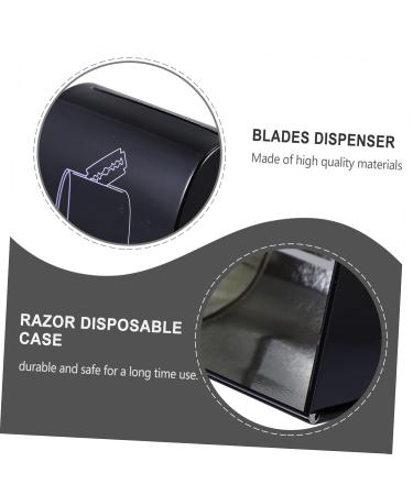 Beaupretty 6-Pack Razor Blade Disposal Case | Travel-Friendly Knife Storage for Men | Durable Iron Trash Can Container - Buy Online on GoSupps.com