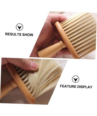Beatifufu 1pc Hair Barber Brush Hairdressing Neck Brush Barber Duster Brush Styling Cleaning Brush Neck Brush for Hair Cutting Haircut Cleaning Brush Neck Duster Brush Beech - Buy Online on GoSupps.com
