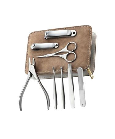 OHPHCALL 1 Set Nail Set Nail Art Tool Travel Nail Clippers Nail Scissors Grooming Kit Nail Nippers Professional Travel Nail Kit German Nail Clipper Manicure Kit Stainless Steel Germany
