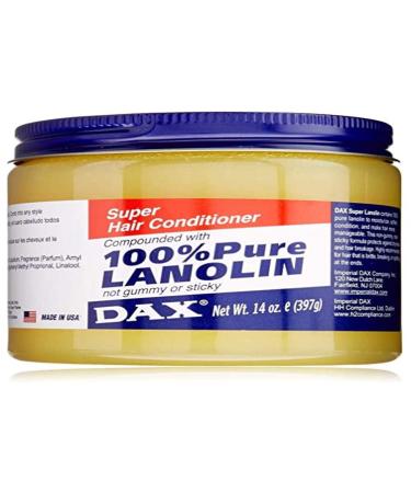 Dax Super Lanolin Hair Conditioner  14 Ounce