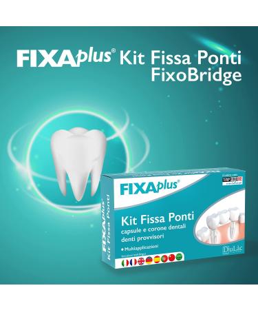 Dulc Dental Bridge & Crown Repair Kit with Temporary Cement - Fast Fixing Medical Device - Buy Online on GoSupps.com
