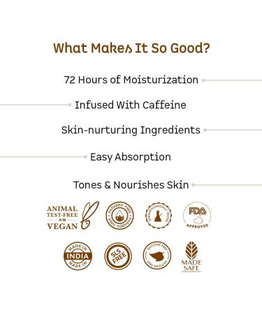 MCaffeine Cocoa & Shea Body Butter - Deep Moisturizing Lotion for Dry Skin | Vegan & Natural | With Argan Oil, Vitamin E, and Shea Butter | Reduces Stretch Marks | 8.8 Oz - Buy Online on GoSupps.com