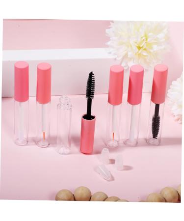 POPETPOP 6 Pcs Empty Bottle Eyelash Tools Clear Lipgloss Mascara Tube Wand Cosmetic Tubes Leakproof Extend - Buy Online on GoSupps.com