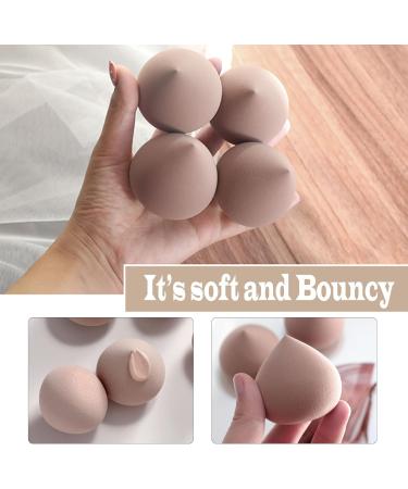 Karjiaja 4PC Marshmallow Sponge Makeup Set Pink Makeup Sponges Latex Free Sponges Beauty Blenders Makeup Foundation Sponge Ultra Soft Makeup Sponge for Foundation Creams and Powders - Buy Online on GoSupps.com