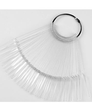 Minkissy 4 Sets Nail Swatch Sticks | Transparent Nail Color Display Tips for DIY Nail Art & Practice - Buy Online on GoSupps.com