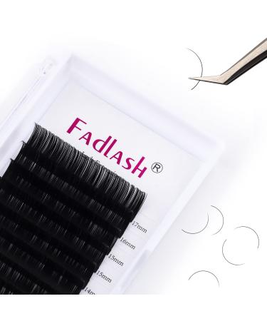 Individual classic eyelash extension 0.15mm D curl Mix 9-17mm black natural eyelashes Professional classic individual eyelash extensions Mix (9-17) 0.15-D