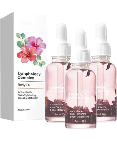 Essence amincissante et raffermissante anti-cellulite huile de massage naturelle aux herbes huile corporelle complexe pour une peau plus ferme et plus lisse et une sensation apaisante 3pcs