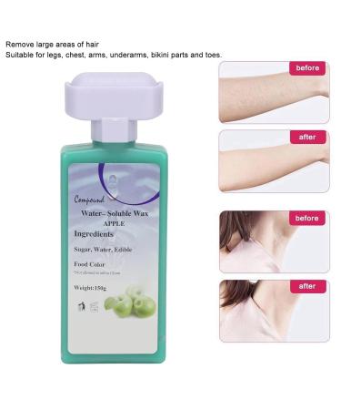 Wax Roller Cartridge - Green Apple Roll-On Refill for Gentle Hair Removal | Portable Depilatory Wax for Salon Use - Buy Online on GoSupps.com