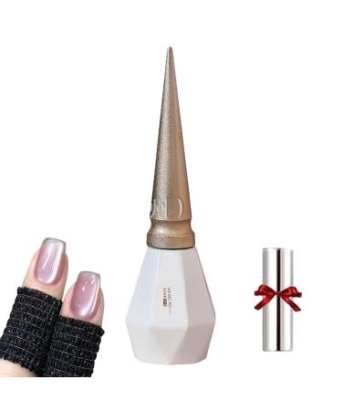 Rolita Gel Polish Rolita Nail Polish 15ml Cat Eye Gel Nail Polish Glitter Crystal Gel Nail Polish with Magnet Jelly-Colored Nail Polish Jelly Gel Nail Polish DIY at Home (Y - 32)