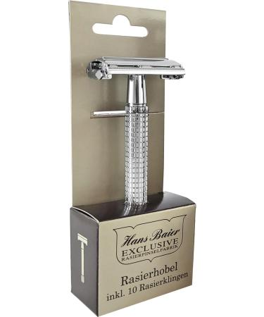 Hans Baier Butterfly Safety Razor Set with 10 Blades | Premium International Shipping - Buy Online on GoSupps.com