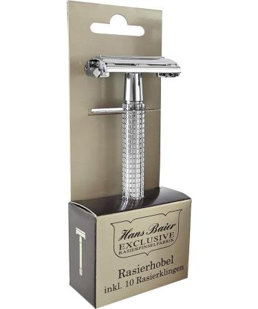 Hans Baier Butterfly - Safety razor including 10 razor blades in a set/29101 - Buy Online on GoSupps.com