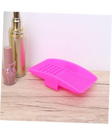 Beavorty 1PC Silicone Makeup Brush Cleaning Mat silicone makeup applicator makeup brush cleaner Makeup Brush Scrubber Mat makeup brush cleaning tool brush cleaning pad beauty tools portable - Buy Online on GoSupps.com