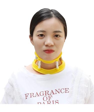 Cervical Collar Adjustable Neck Support for Spine Pain Cervical Brace Traction and Stretching Orthosis Fixation Pressure Relief