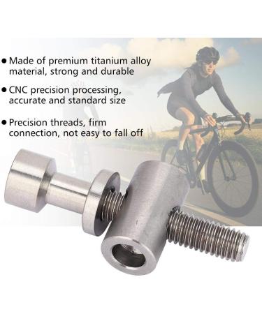 Titanium M5x30 Bike Seatpost Screw and Clamp Set for DIY Replacement - Lightweight Alloy Parts - Buy Online on GoSupps.com