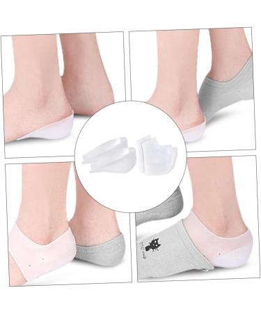 FOMIYES Heel Cover Half Pad - 2 Sets - White Sports Accessories for Comfort & Support - Buy Online on GoSupps.com