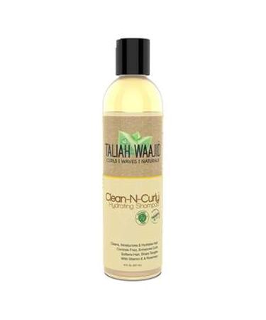TALIAH WAAJID Clean-N-Curly Hydrating Shampoo - 8oz | Gently Cleanse & Hydrate Curls, Waves, and Naturals - Buy Online on GoSupps.com