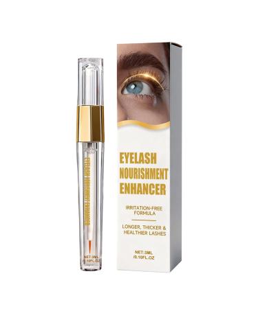 Eyelash Enhancer 3ml Eyelash Thickening Solution for Men and Women Promotes Fuller Stronger and Longer Eyelashes Ideal for Daily Makeup Weddings Parties etc.