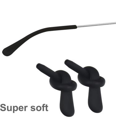 Premium Silicone Anti-Slip Glasses Hinge Replacement - 4 Pairs of Slip-Resistant Accessories for Metal Sunglasses - Buy Online on GoSupps.com
