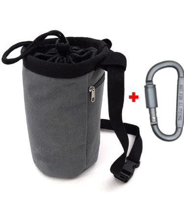 Rock Climbing Chalk Bag - Chalk Bag in Gym, Rock Hugging Chalk Bag Barrel with Climbing Buckle, Used for Cross Fitness of Rock Climbing Weightlifting Gymnastics
