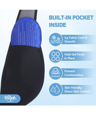 Hilph K hlpad for Wisdom Teeth | Adjustable Cooling Compress & Pillow for TMJ Pain Relief | Gray Coolpack - Buy Online on GoSupps.com