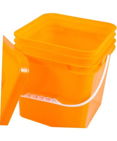 IWOWHERO Sealed Cleaning Bucket Grain Dispenser Laundry Dispenser Buckets Plastic 26X24CM As Shown - Buy Online on GoSupps.com