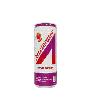 Buy A SHOC Accelerator Star Berry Energy Drink - 12 fl oz Can (Pack of 12) | Fast International Shipping - Buy Online on GoSupps.com