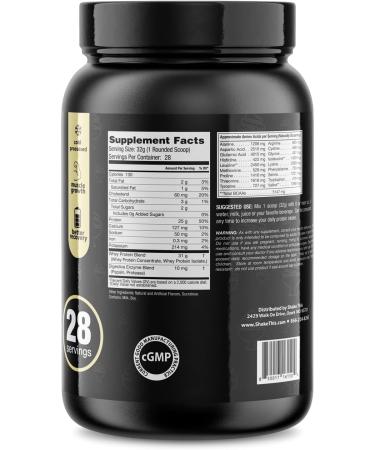 Whey Protein Powder - Non-GMO Muscle Recovery Isolate Smooth Vanilla Flavor 2 lbs BCAAs Tested & Certified - Buy Online on GoSupps.com