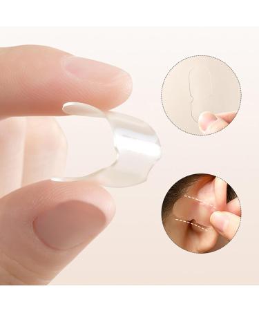 Unahtinr 10pcs Elf Ear Support Stickers - Invisible Ear Corrector & Lobe Patch for Elf Ear Makeup - V-Face & Easy to Use - Buy Online on GoSupps.com