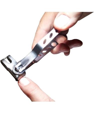 SGirl Best Precision Nail Clipper with Rotating Swivel Head - Great for Thick Nails - Extra Sharp Stainless Steel Clippers for Men Or Women (L) - Buy Online on GoSupps.com