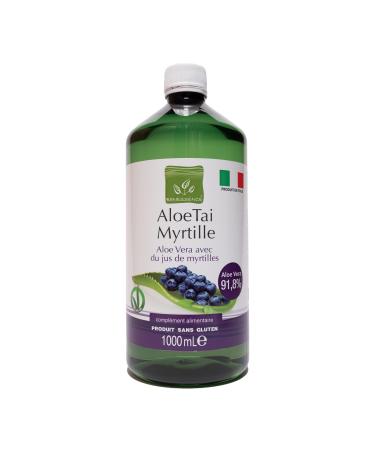 Benessence - Aloe Blueberries: Aloe Vera Juice with Blueberries - 1L